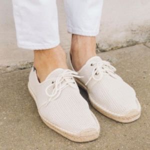 SOLUDOS TAN MESH DERBY LACE UP